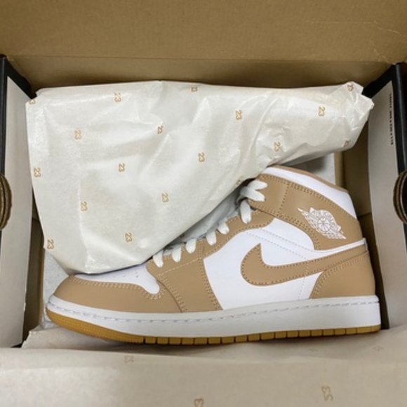 Aj1 Jordan High top Tan shoes for men main image 5